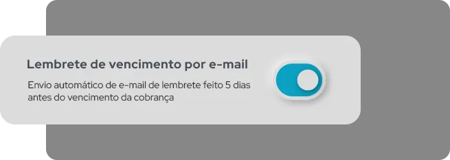 E-mail automático para o cliente após emissão de cobrança