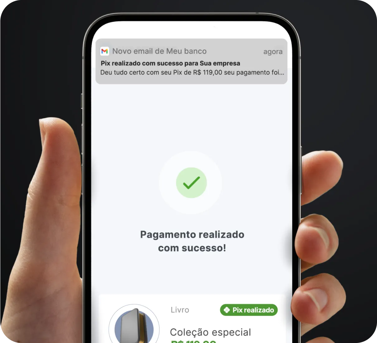 Prontinho! As suas próximas compras poderão ser pagas com o Pix por biometria