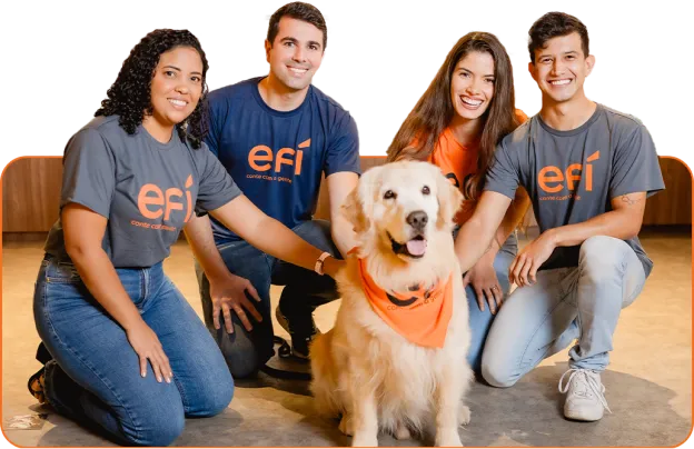 Imagem equipe Efí Bank